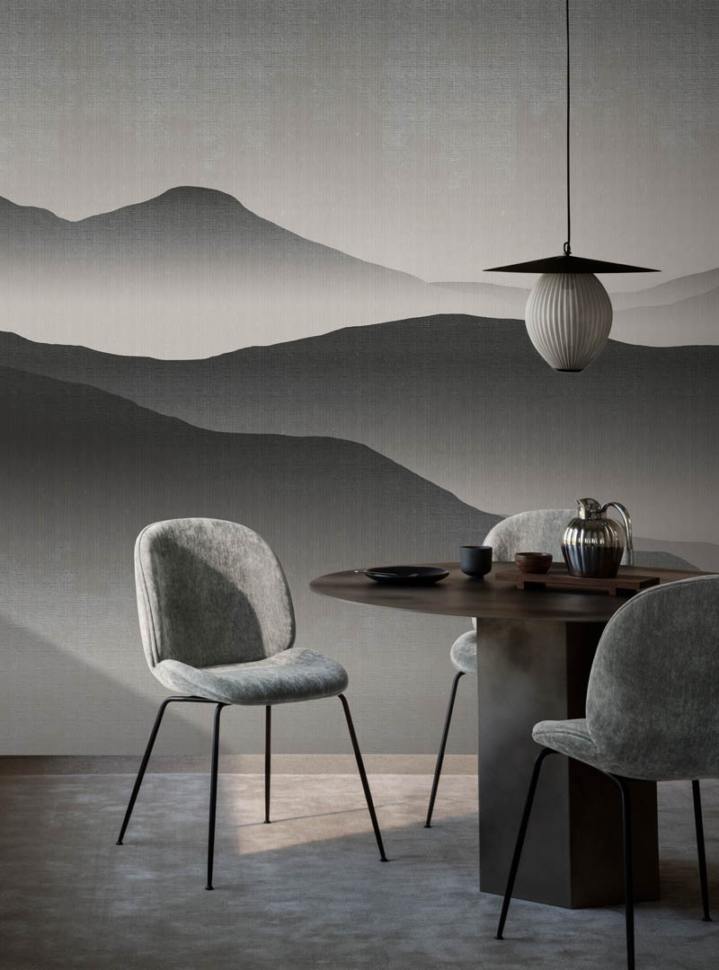 Monn contemporary wallpaper
