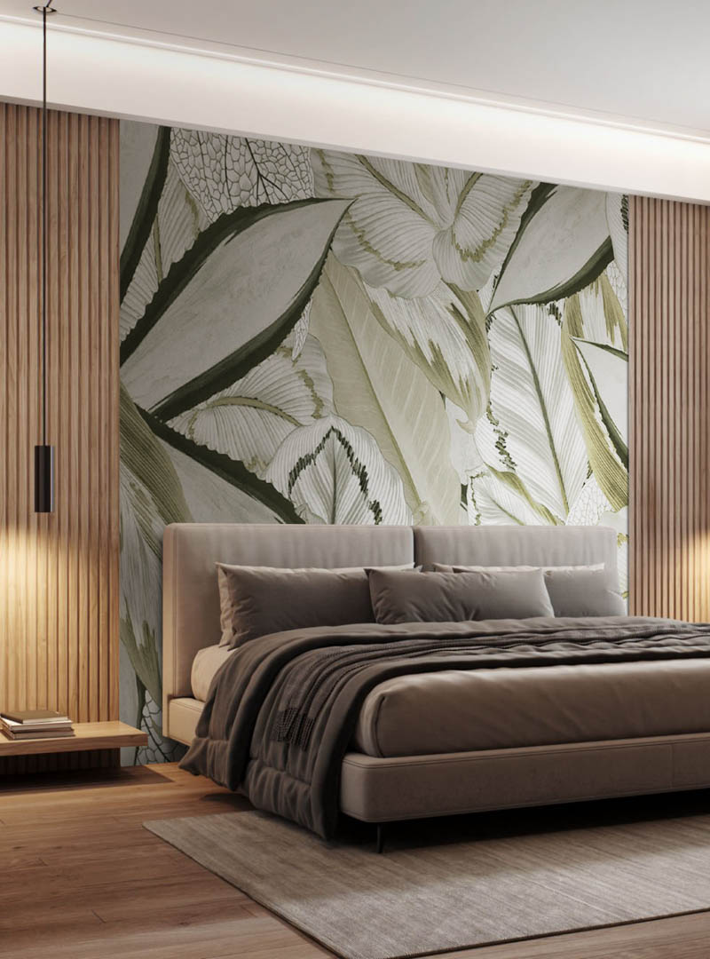 Sonder - green contemporary wallpaper