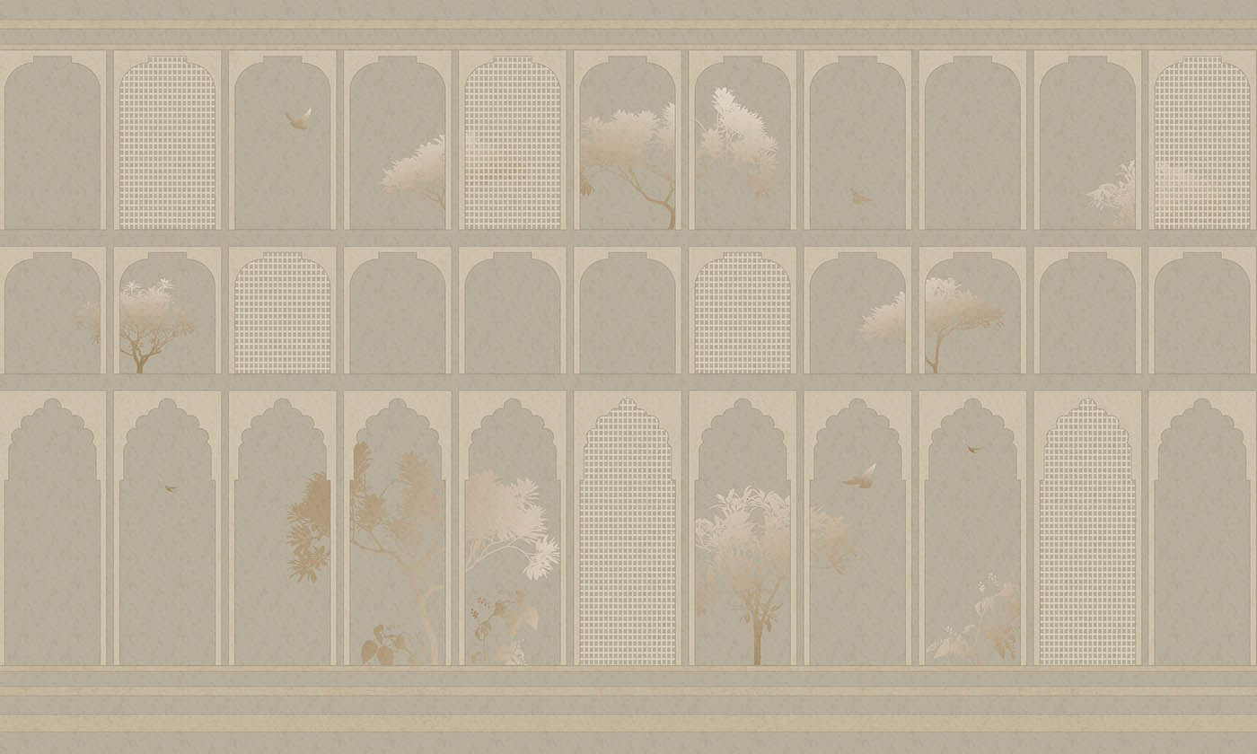 Bagicha Bagicha contemporary wallpaper