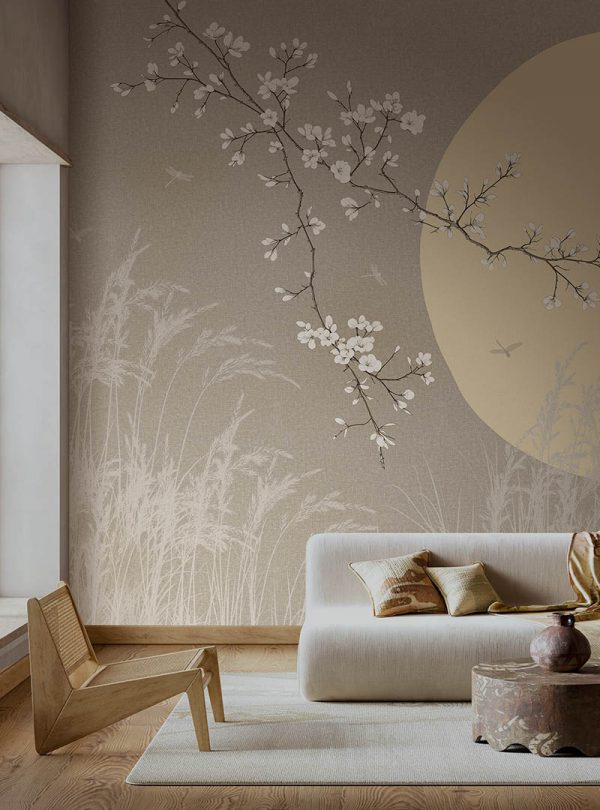Larina II contemporary wallpaper